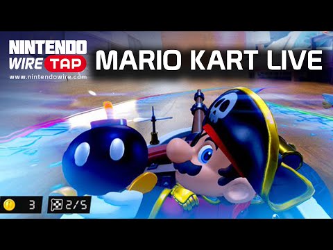 Nintendo Mario Kart Live Home Circuit LUIGI mašinėlės rinkinys video
