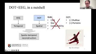 Spatio-temporal tomography of the brain: the DOT-EEG fusion algorithm and the new NIRFASTer