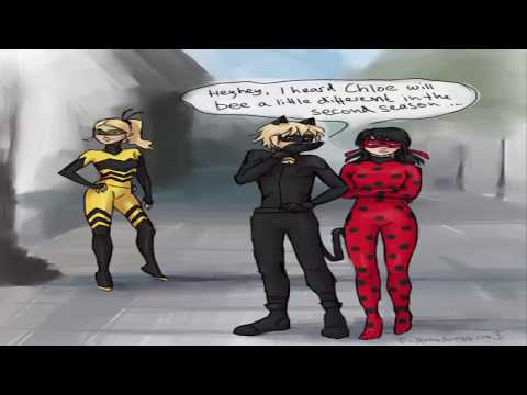 Miraculous Ladybug Comics Chat Noir "I Heard Chloe Will Bee A Little Different In The Second Season"