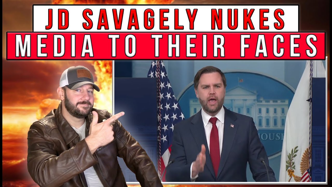 JD Vance EVISCERATES Media To Their Faces... FINALLY Someone Says What EVERYONE Is Thinking