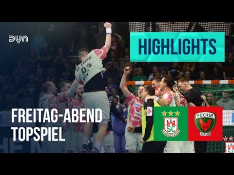 Highlights: SC Magdeburg - Füchse Berlin | DAIKIN HBL | Dyn Handball
