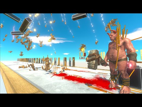 Ballista Raining To Bridge - Animal Revolt Battle Simulator ARB