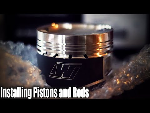 How to install pistons and connecting rods