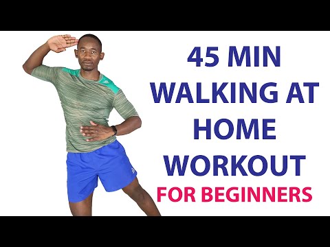 Learn 45 Minute Walking At Home Workout for Beginners Burn 400 Calories Mind Luster