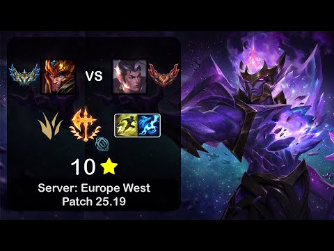 Jarvan IV Jungle vs Xin Zhao - EUW Challenger - Patch 25.19