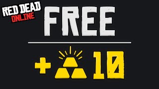How to get 10 gold bars for FREE in Red Dead Online! / FREE GOLD RDO Red Dead Redemption 2 Online