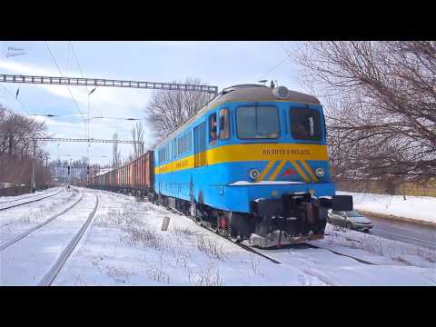 Broad Gauge Whistle Locomotive DA-010 in Snow