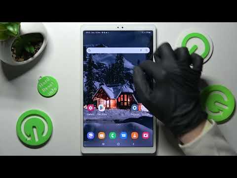 Samsung Galaxy TAB A7 Lite - Tun On / Off Auto Rotate Screen | Rotation Display Settings
