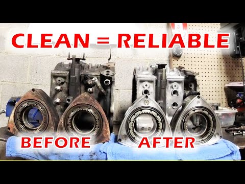 How to Clean a Rotary Engine Before A Rebuild -The Most IMPORTANT Part!