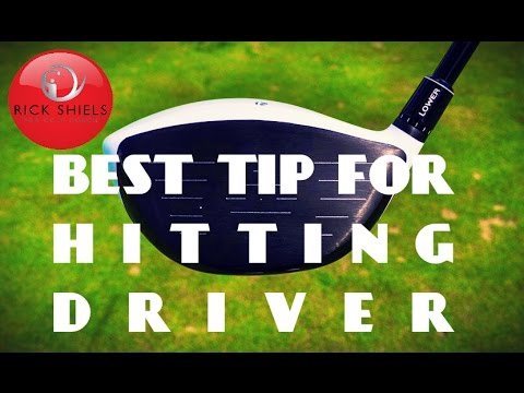 Part of a video titled BEST TIP FOR HITTING DRIVER - YouTube