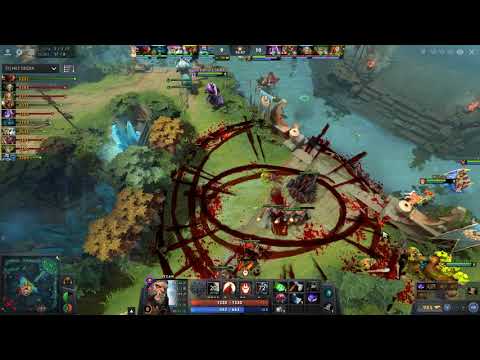 DOTA 2 TOP 446 LYCAN CARRY 25 MIN GAME VS BM, PA , BS