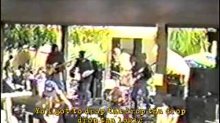Rage Against the Machine - Autologic - The Quad 1991 with Lyrics / Subtitles