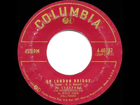 1956 HITS ARCHIVE: On London Bridge - Jo Stafford