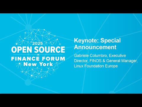 Introducing Fluxnova: FINOS New Open Orchestration Engine | Gabriele Columbro #OSFFNewYork 2025