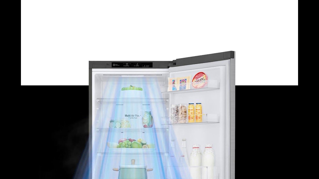 Двокамерний холодильник LG GA-B459SMRZ DoorCooling video preview