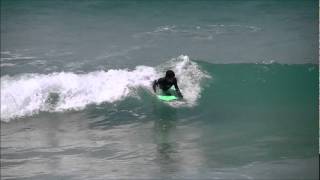 preview picture of video '山口木与GWサーフィン Surfing at Kiyo on Final day of GW May 6th 2012'