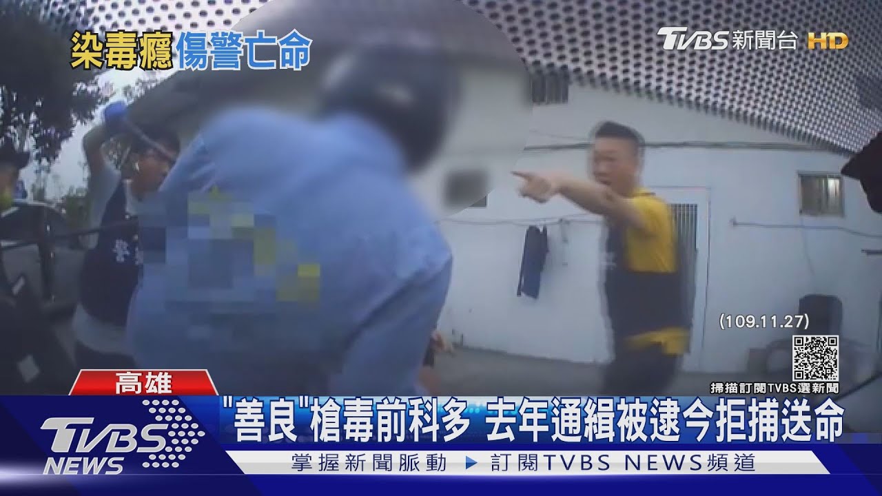 「善良」槍毒前科多 去年通緝被逮今拒捕送命