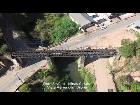 Dom Silvério - MG Vista Aérea com Drone