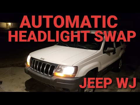 Adding Automatic Headlights To My Broken Jeep Grand Cherokee WJ For $10!! DIY INSTALL