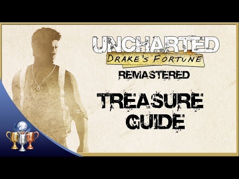Uncharted Drake's Fortune Remastered - All 61 Treasure Collectibles (The Nathan Drake Collection)