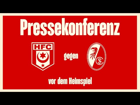 30. Spieltag 2023/24: Hallescher FC - SC Freiburg II | Pressekonferenz vor dem Spiel