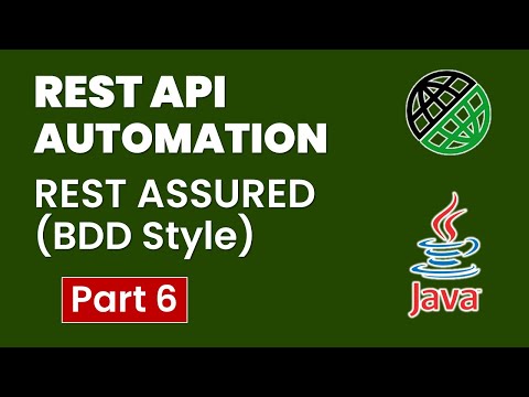 Tutorial 1 API Webservices Testing using RestAssured BDD Approach