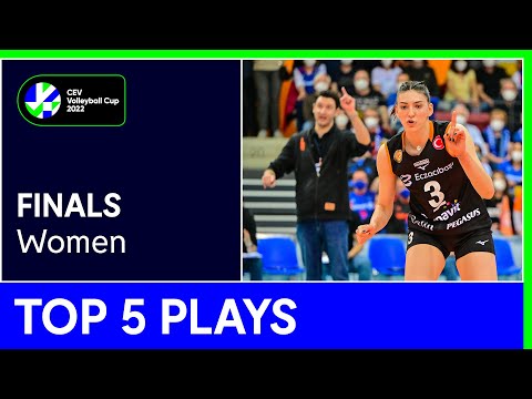 Top 5 Plays Finals - #CEVCupW