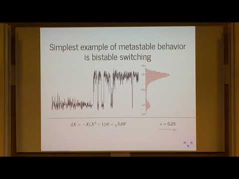 Dr. Jay Newby | Metastable dynamics: rare events in cell biology