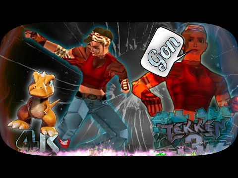 Julia ( Gon Moves ) Tekken 3 UHD 4K 60 FPS Playthrough