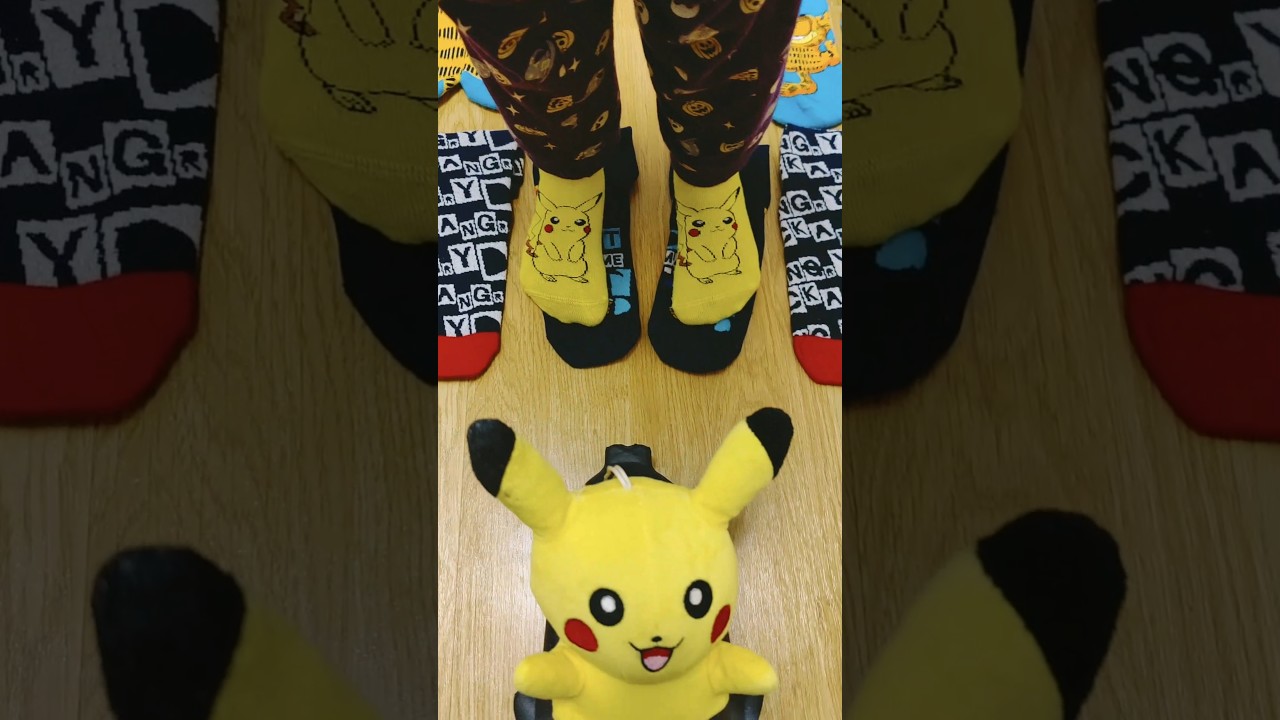 Super cool pikachu socks #pikachu #love #shoes