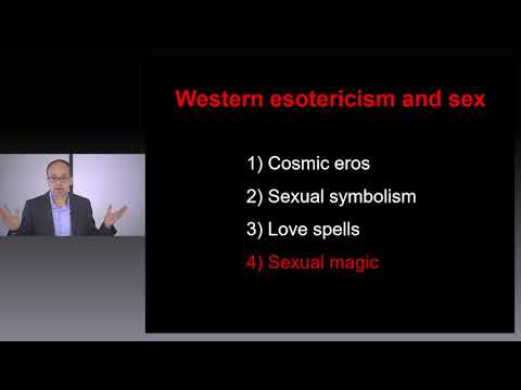 Marco Pasi - The Social and Cultural Aspects of Esoteric Sex