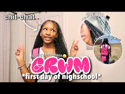 GRWM for The FIRST DAY of Highschool |*freshman year*