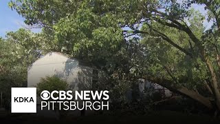 Severe storms lift Fayette County home off foundation