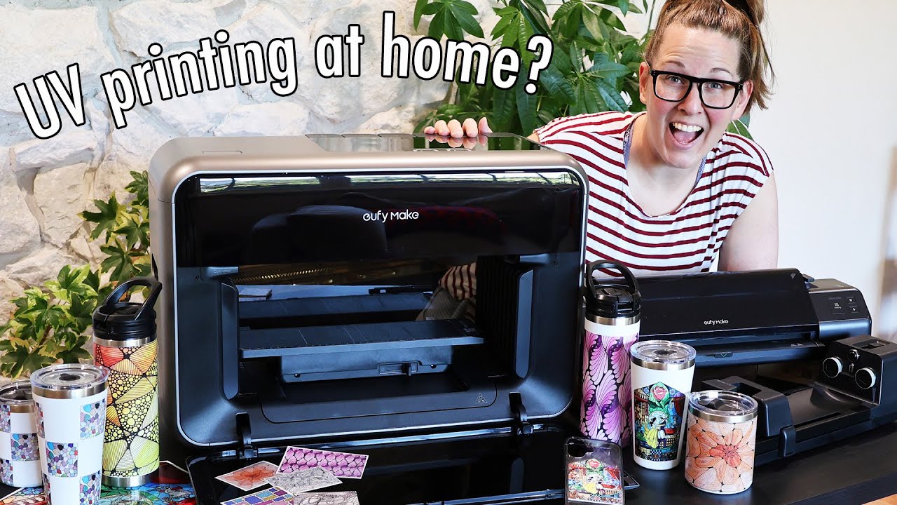 I Tried UV Printing For the First Time - eufyMake E1 UV Printer