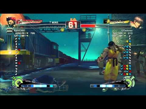 OTinhoso (Guy) vs Ranff360 (Akuma) - Endless Matches SSF4AE2012 - 1080p HD