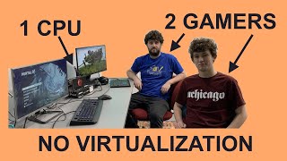 Download the video "2 Gamers, 1 CPU, NO VIRTUALIZATION! | Linux Multiseat with Hardware Accelerated OpenGL+Vulkan"