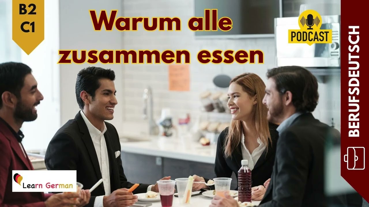 Sicherer Small Talk im deutschen Job (B2-C1) | Folge 7