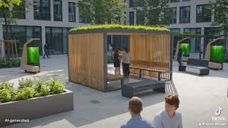 UrbanOxygenPark™ – zöld oázis az irodaházak szívében