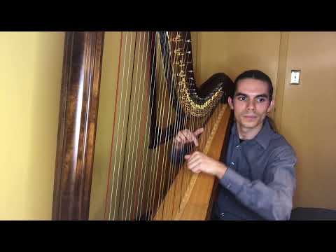 Marcel Tournier - Féerie for Harp