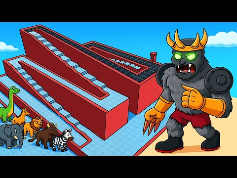 ESCAPE FROM ALIEN Wolverilla - ARBS - Animal Revolt Battle Simulator