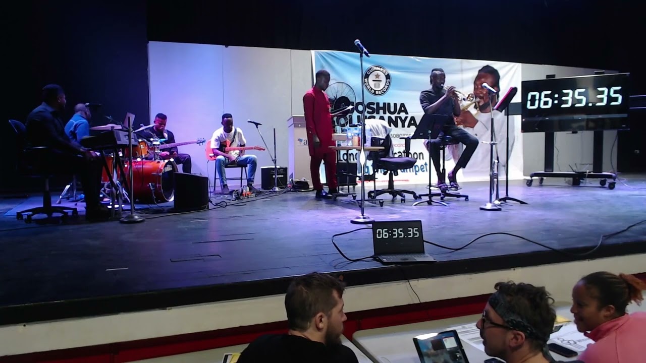 GUINNESS WORLD RECORD LONGEST MARATHON PLAYING TRUMPET - YouTube