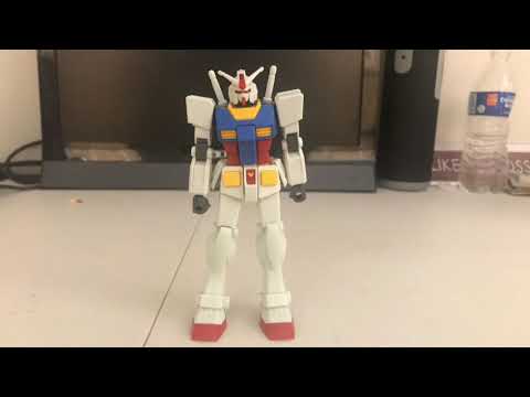 Gundam RX-78-2 stop motion review