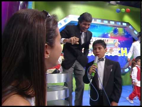 Show de los chicos, Lucas le canta a Angie - Videomatch 99