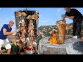 LEVEL 9999 street food in Turkey 🇹🇷- EXTREME MEAT PARTY + Street food tour of Denizli, Turkey