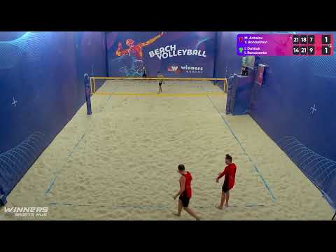 11:40 M. Anhelov / Y. Bohdashkin - I. Datsiuk / I. Romanenko 08.11.2022 | Winners Beach Volleyball