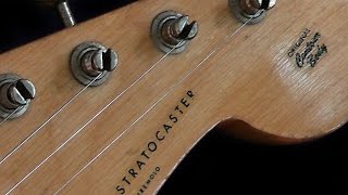 Vintage 1958 Fender Stratocaster Demo