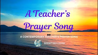 Download lagu LAGU DOA SEORANG GURU 🎵🙏 - Sebuah Lagu Iman & Pendidikan | Video Lirik oleh SERENITY@SYLDIVINA mp3