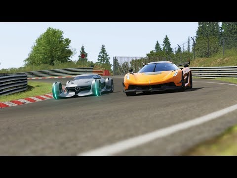 Mercedes-Benz Silver Arrow vs Koenigsegg Jesko at Nordscheifle