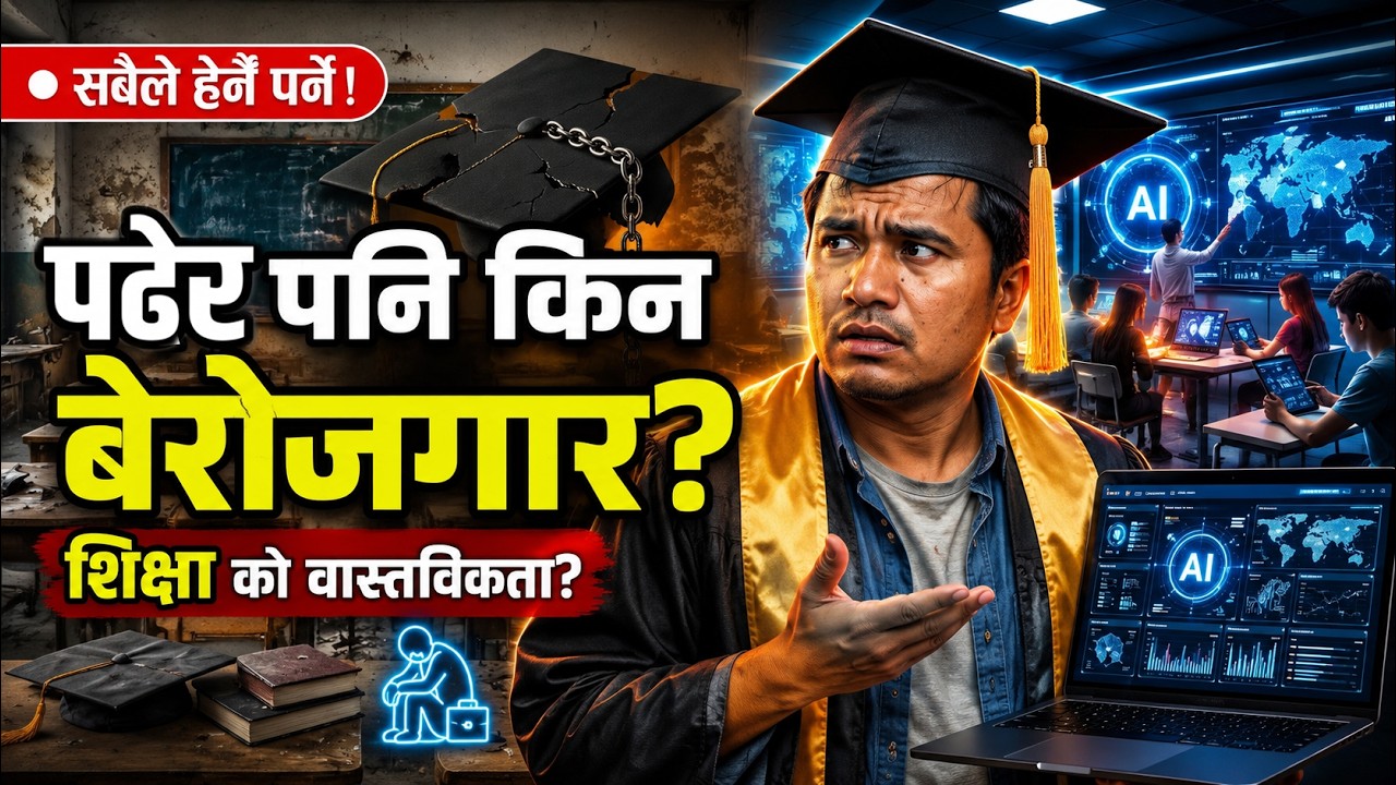 नेपालको शिक्षा प्रणालीको कडो सत्य | Degree छ, Skill छैन! | AI को युगमा अब के गर्ने?