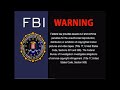 FBI Warning Screen Twin Towers Home Video 2000 2001 FlintNAUTTP Canada
